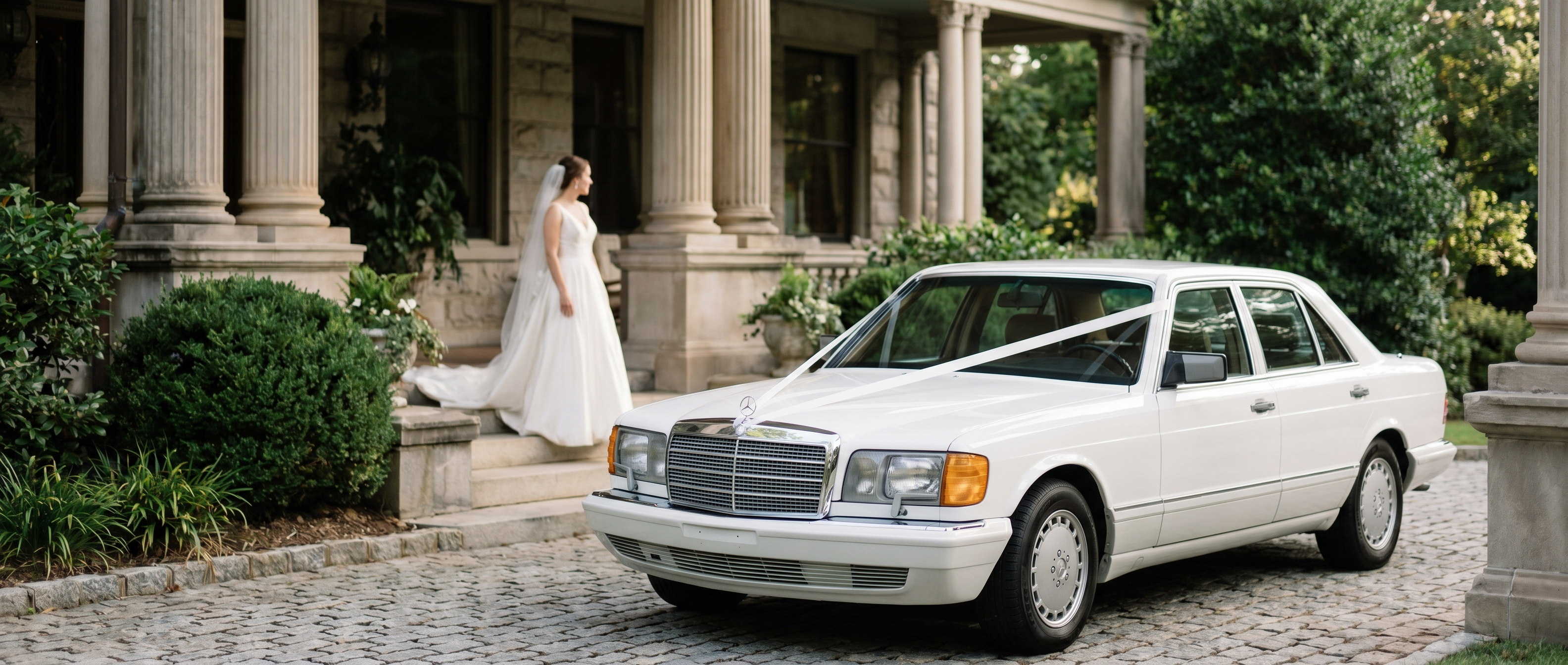 Mercedes-Benz wedding vehicles for brides in Duluth, GA